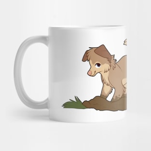 Muddy Buddy, puppy dog Mug